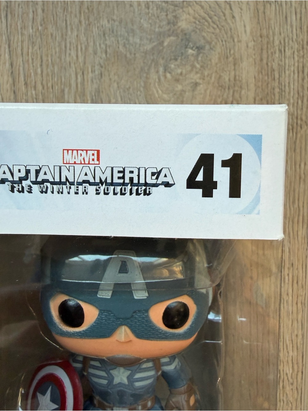Funko Pop Marvel Captain America #41 Winter Soldier Vaulted 2014 Stealth Suit - Picture 9 of 11